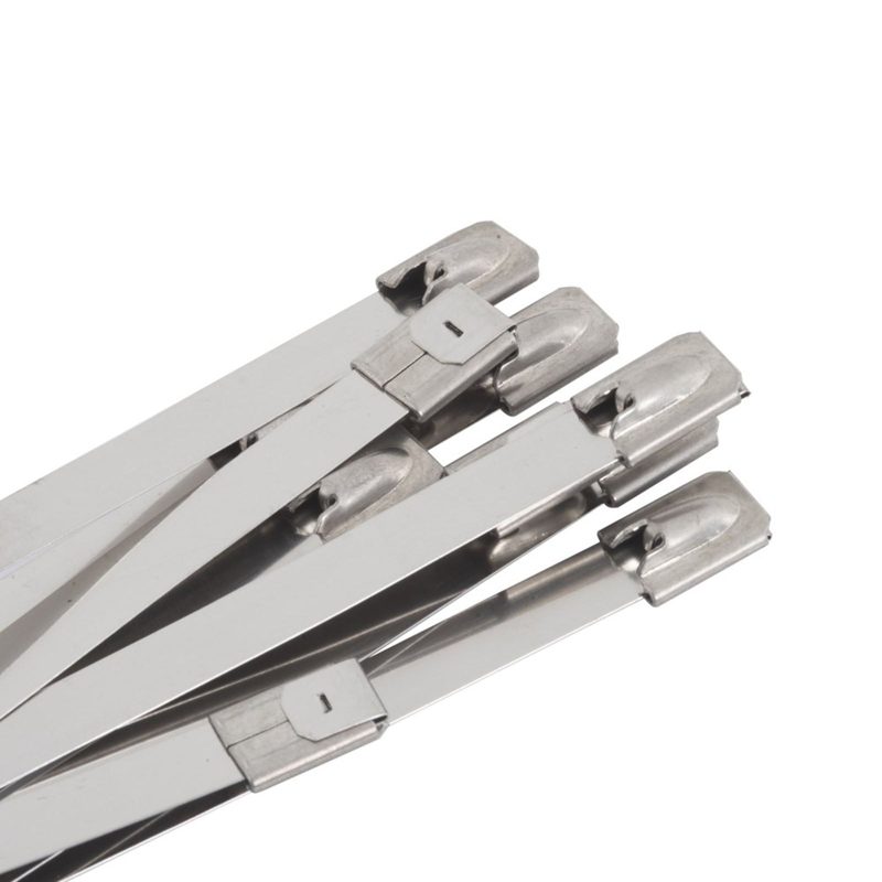 Cable Tie Stainless Steel 304 - 350 x 7.9mm / 10 Pack, Fasteners & Fixings - Construction Supplies Australia