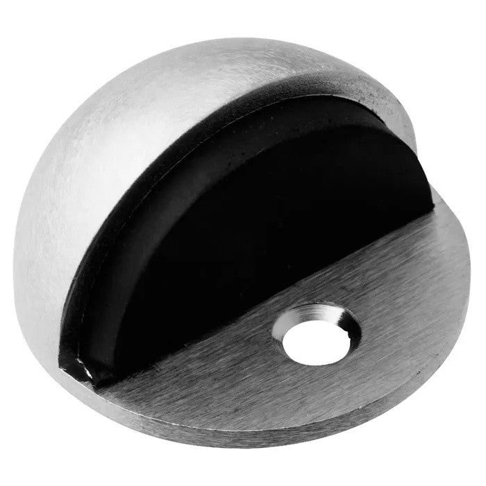 Lockwood A290 Half Moon Door Stop - Satin Chrome, Roofing Sheets - Construction Supplies Australia