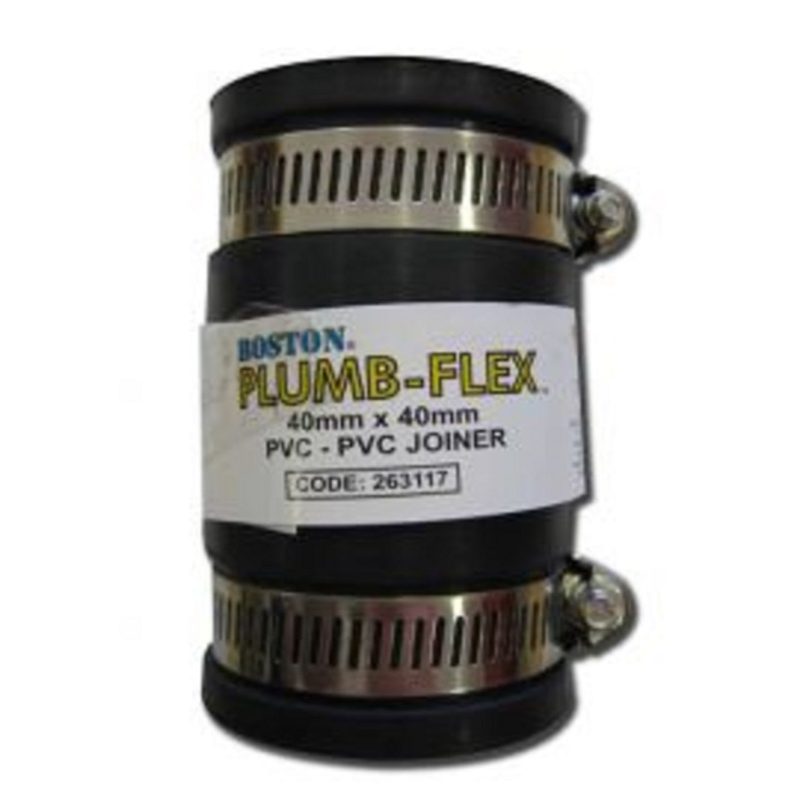 F-A-T Connector Flexible 40mm Pvc To Pvc Plumb-Flex, Roofing Sheets - Construction Supplies Australia