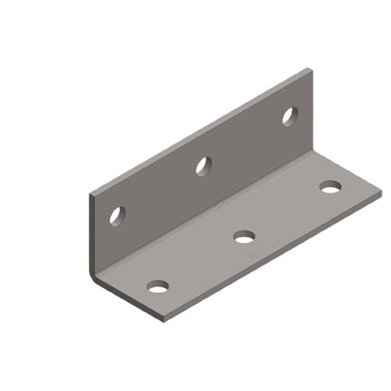 Angle Equal 5mm 65x65x190mm M12 Bolt Holes (3 Per Flange) Hot Dipped Galvanised, Roofing Sheets - Construction Supplies Australia