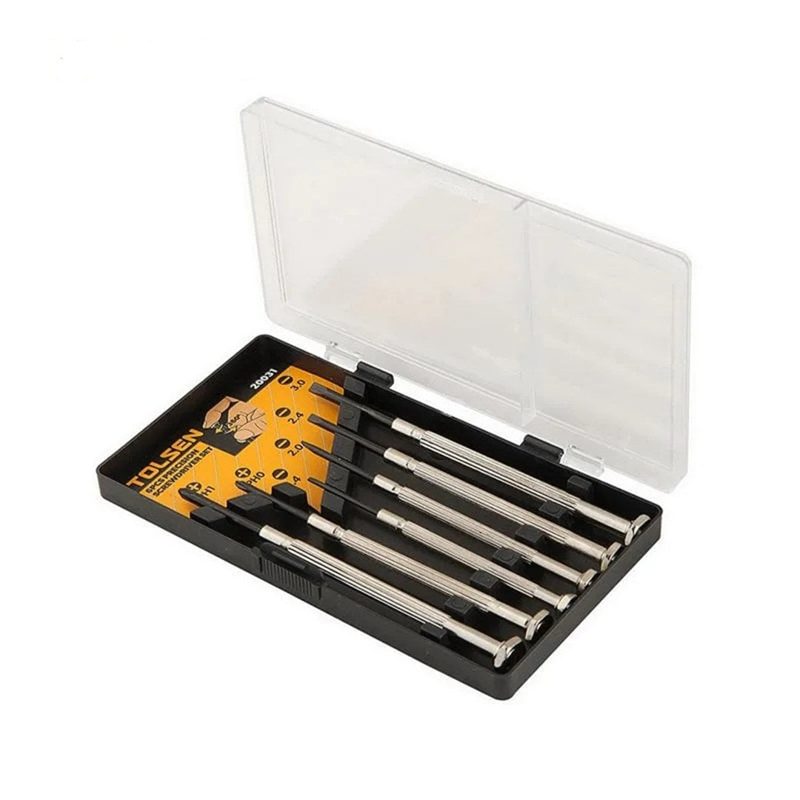 Tolsen Precision Screwdriver Set 6pce, Roofing Sheets - Construction Supplies Australia