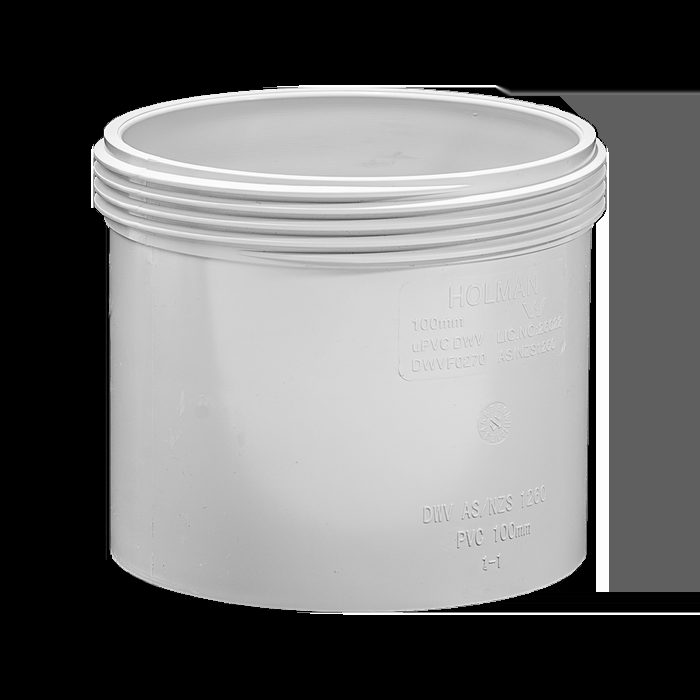 Dwv Coupling Threaded - 100mm, Roofing Sheets - Construction Supplies Australia