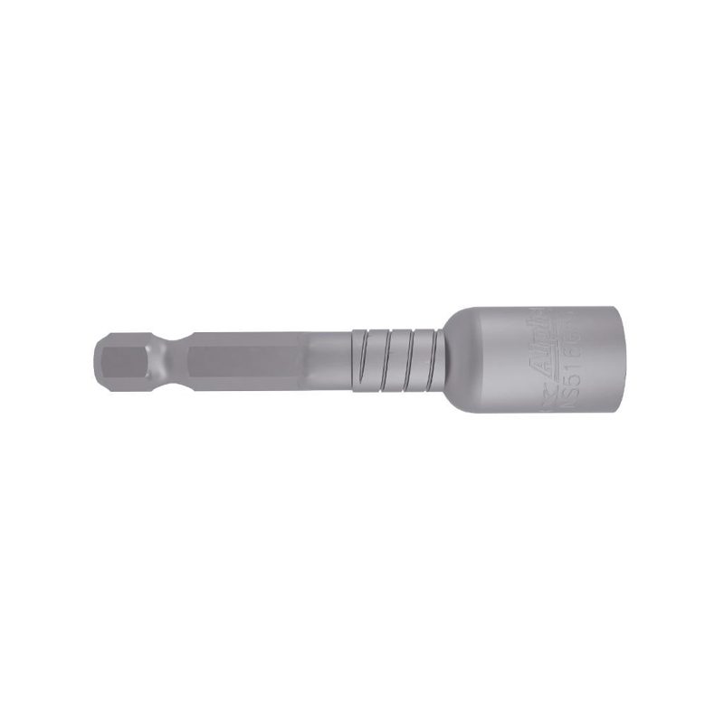 Alpha Nutsetter Magnetic - 1/4in x 42mm, Driver Bits - Construction Supplies Australia