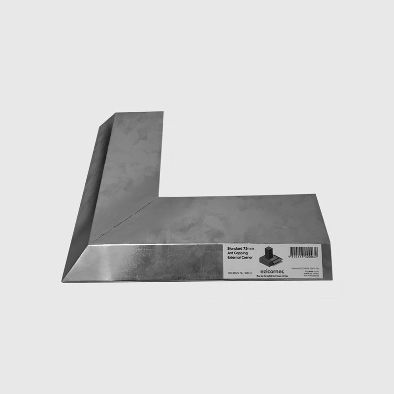 Ezicorner Ant Capping Std Internal Corner Gal 75mm, Roofing Sheets - Construction Supplies Australia