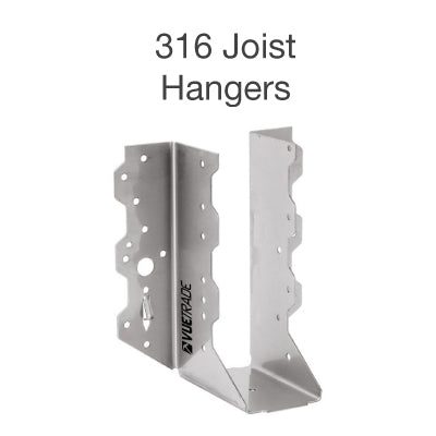 Joist Hanger S316 - 35 x 140mm, Roofing Sheets - Construction Supplies Australia