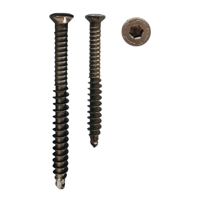 Anchormark Timber Panel Screw A2 Vintage Box Of 1,000 - 4.0 x 37mm, Roofing Sheets - Construction Supplies Australia