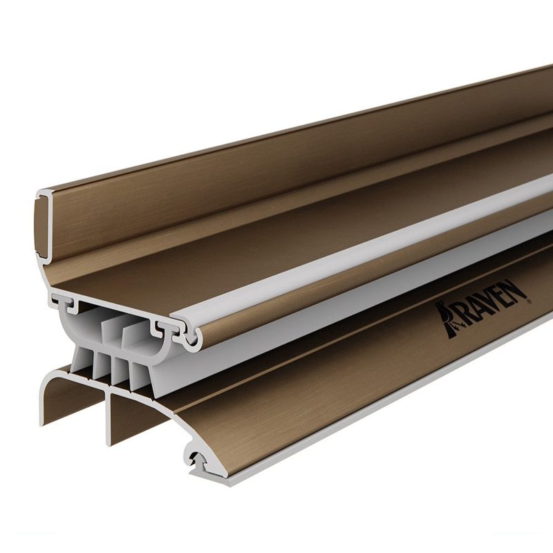 Raven Rp4b Door Seal Storm Proof Bronze 915mm, Roofing Sheets - Construction Supplies Australia