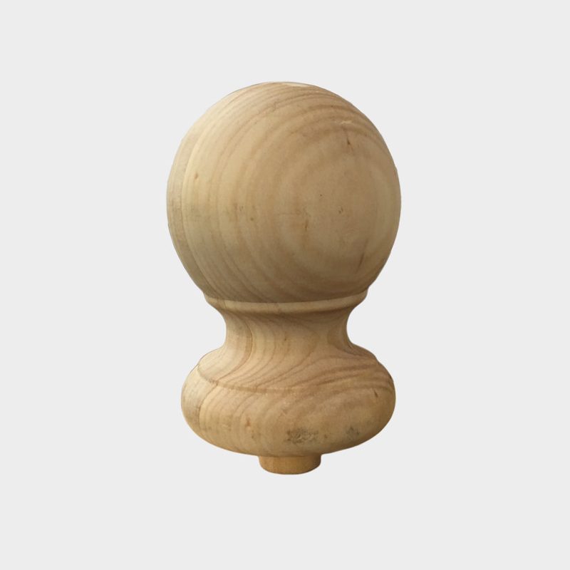 Pine Post Top - Round Ball Losp Treated Araucaria - 90mm, Roofing Sheets - Construction Supplies Australia