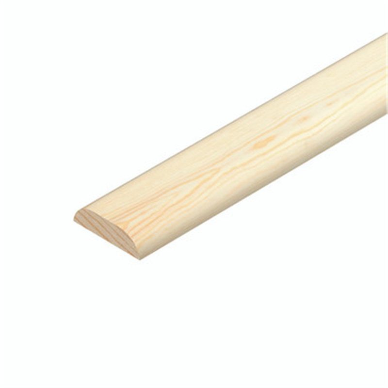 Primed Finger Jointed Pine D Mould - H3 Losp Treated - 18 x 6mm / 2.7m, Accessories & Job Essentials - Construction Supplies Australia