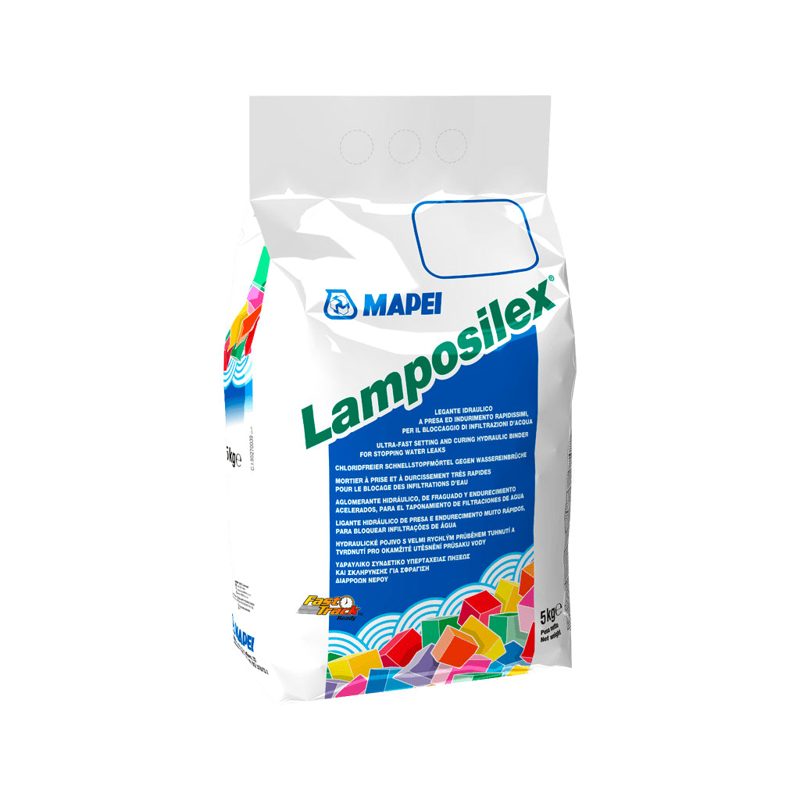Mapei Lamposilex Hydraulic Binder Waterplug 5kg, Roofing Sheets - Construction Supplies Australia