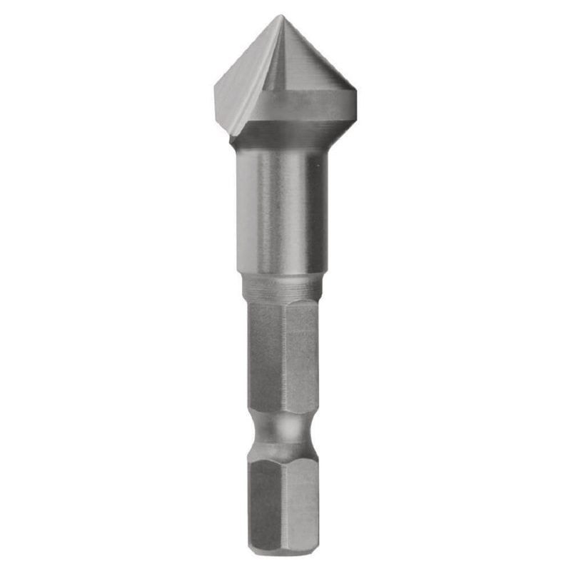 Sutton Countersink Bit Hss 90deg Single Flute 2.8-12.7mm 1/4' Shank, Roofing Sheets - Construction Supplies Australia