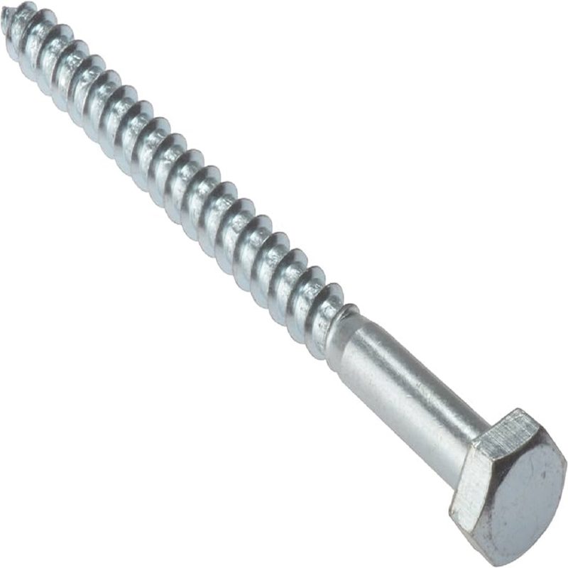 Coach Screw Hex Head - Zinc / M8 / 25mm, Roofing Sheets - Construction Supplies Australia