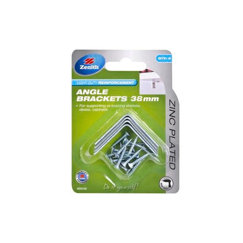 Angel Bracket Zinc Pack Of 4 - 38mm, Roofing Sheets - Construction Supplies Australia