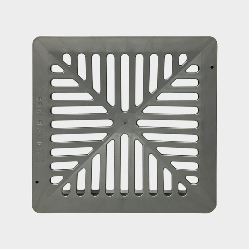 Storm Water Pit With Grey Plastic Grate 250 X 250mm, Roofing Sheets - Construction Supplies Australia