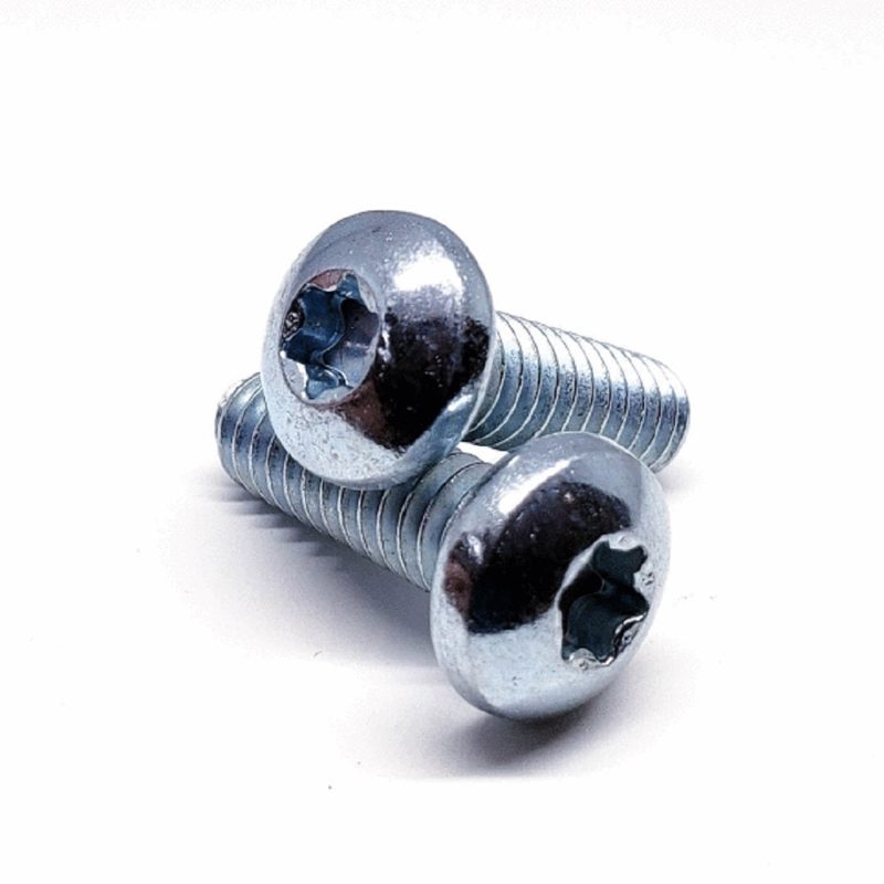 Thread Forming Metal Screw Pan Head 6-Lobe Hi-Tite Torx Drive (Zinc) - M3 / 6mm, Fasteners & Fixings - Construction Supplies Australia