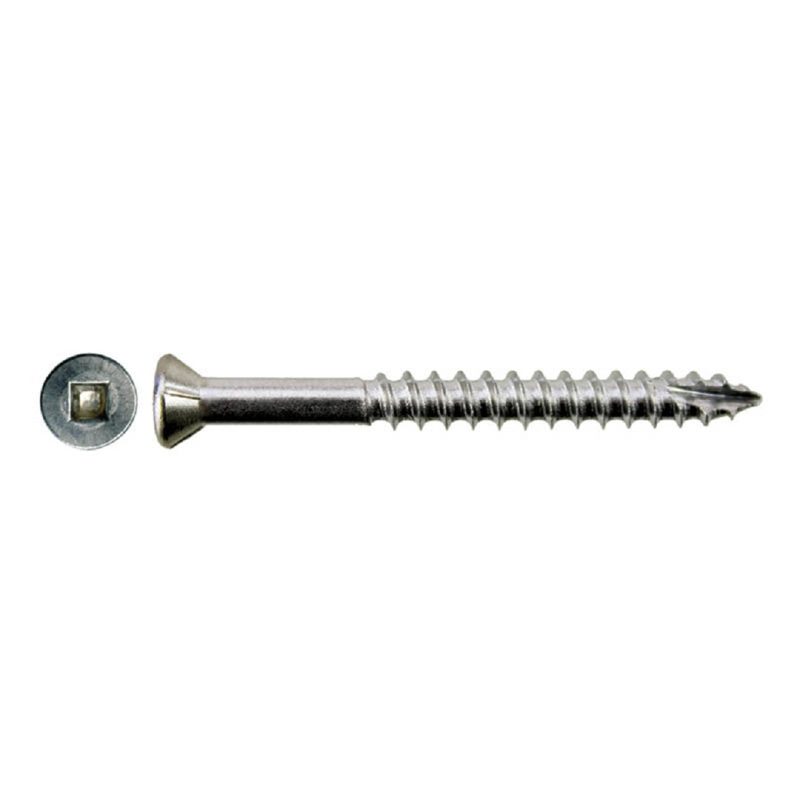 Deckfast Timber Screw Type 17 Trim Head T20 Torx Drive - 10g x 50mm / 400, Roofing Sheets - Construction Supplies Australia