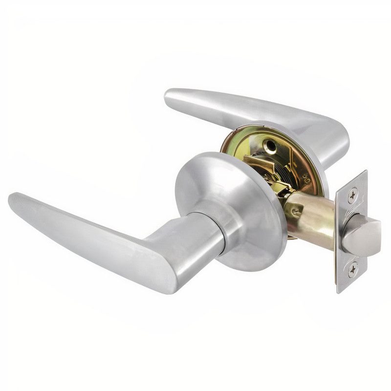Gainsborough Ambassador Passage Lever Set - Round / Bright Chrome, Accessories & Job Essentials - Construction Supplies Australia