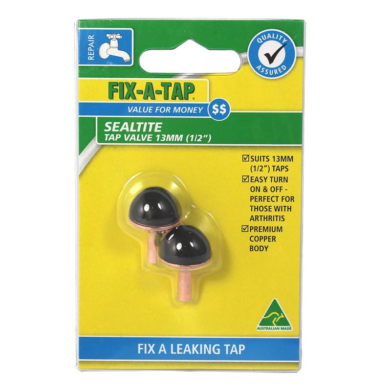 F-A-T Valve Tap Sealtite 12mm Pk2, Roofing Sheets - Construction Supplies Australia
