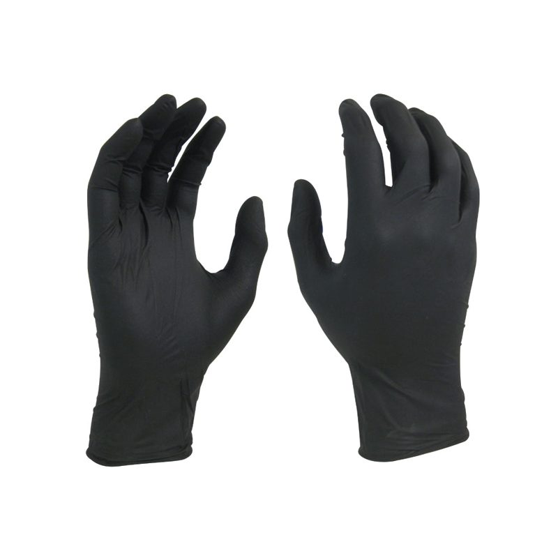 Disposable Gloves Nitrile Black Shield Extra Heavy Duty Xl Box Of 100, Roofing Sheets - Construction Supplies Australia