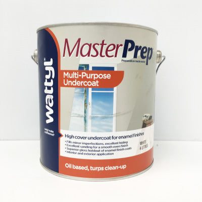 Wattyl Masterprep Oil Based Undercoat White - 10l, Accessories & Job Essentials - Construction Supplies Australia