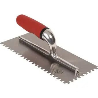 Notched Trowel Duragrip 115mm X 280mm - 6mm x 6mm, Accessories & Job Essentials - Construction Supplies Australia