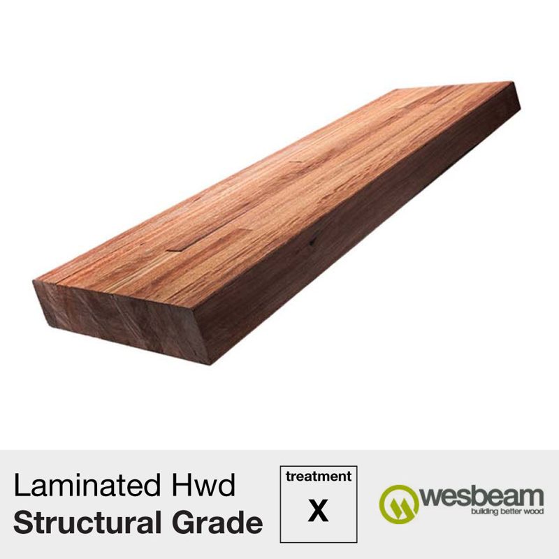 Wesbeam 18c Tasmanian Oak Glulam Beam - 240 x 65mm / 10.2m, Structural Products - Construction Supplies Australia