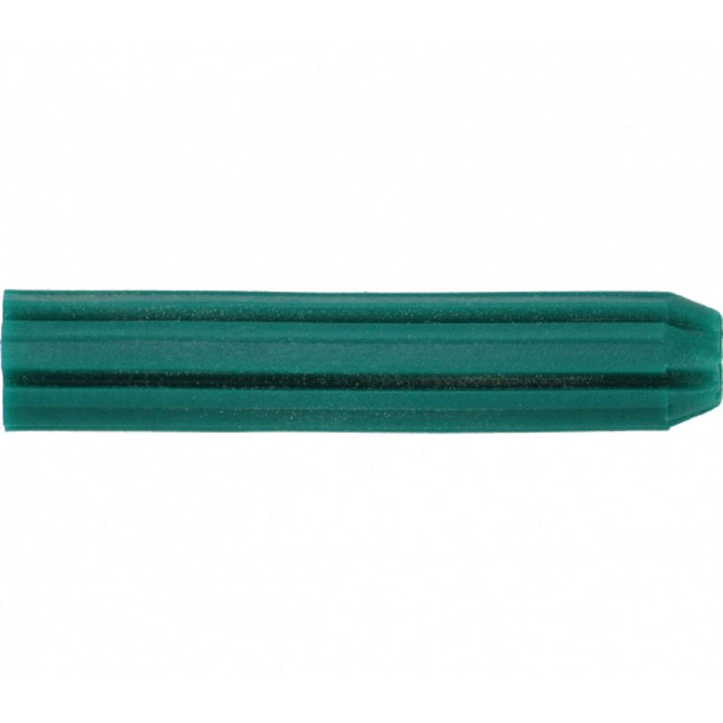 Pvc Wall Plug 10-12g Green - 25mm, Fasteners & Fixings - Construction Supplies Australia