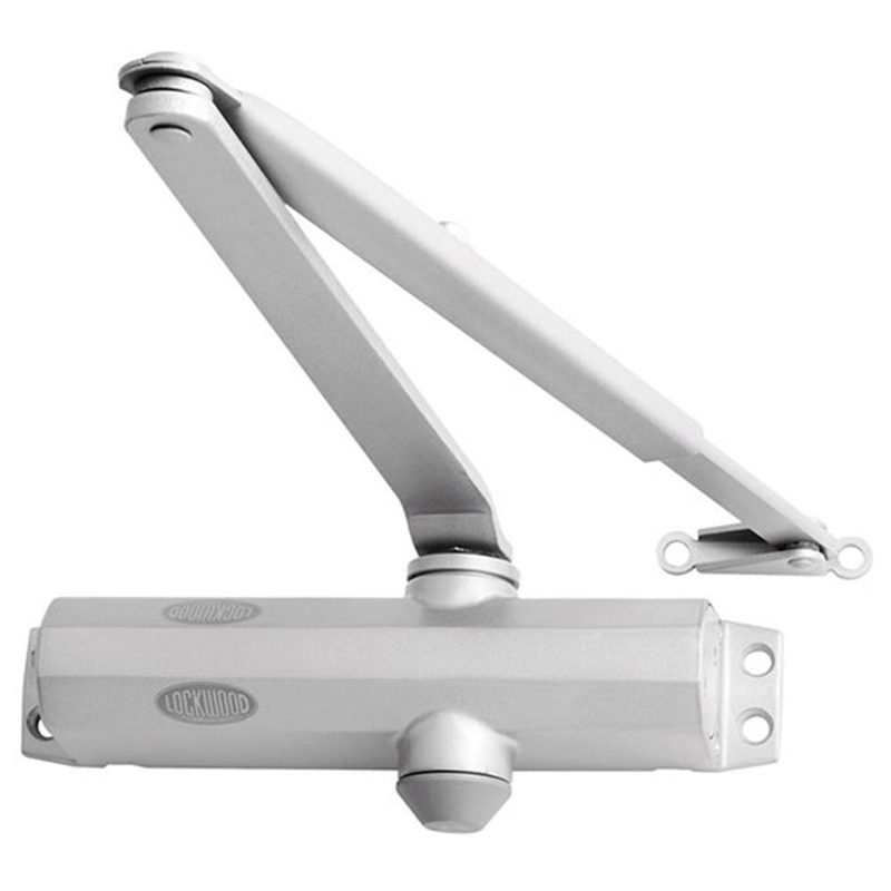 Lockwood 2024 Premium Door Closer With Backcheck - Silver, Roofing Sheets - Construction Supplies Australia
