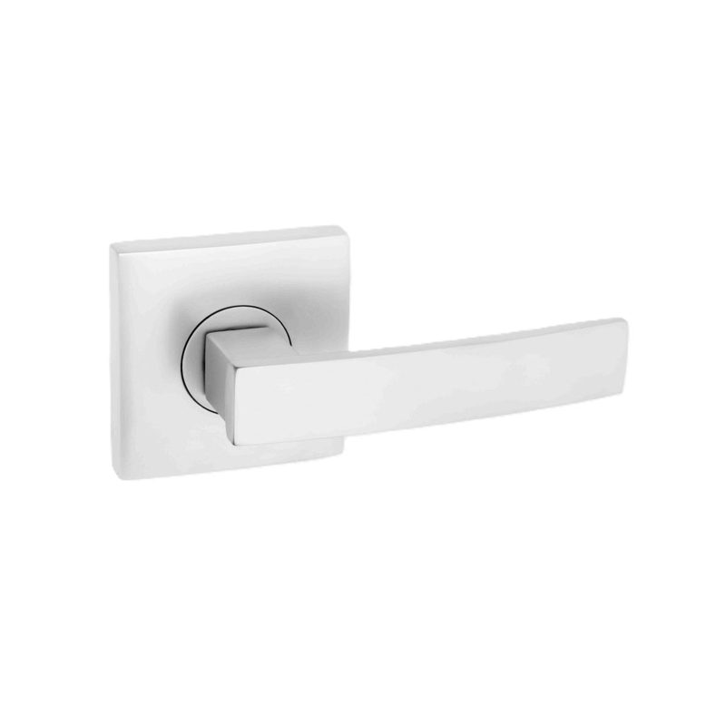 Gainsborough Angular Passage Lever Set Square Backplate Smooth - Satin Chrome, Roofing Sheets - Construction Supplies Australia