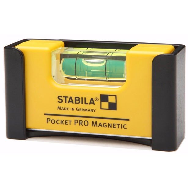Pocket Spirit Level 1 Vial 70mm Magnetic With Belt Clip Pocket Pro, Roofing Sheets - Construction Supplies Australia