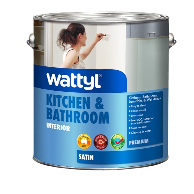 Wattyl Premium Kitchen & Bathroom - 4l, Roofing Sheets - Construction Supplies Australia