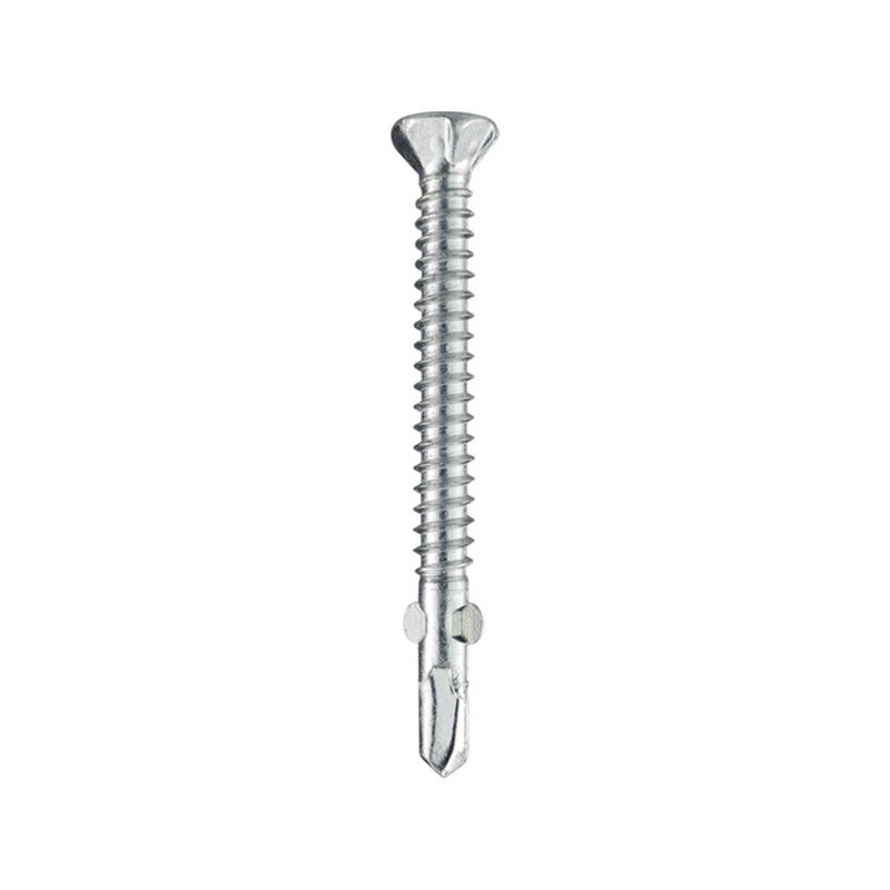 Decking Screw Hardwood Square #2 Drive 10g 50mm 16tpi Winged #2 Drill Point 316 Stainless Steel Bi-Metal (Box Of 250), Roofing Sheets - Construction Supplies Australia