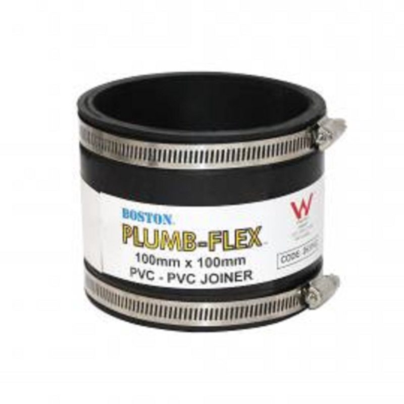 F-A-T Connector Flexible 100mm Pvc To Pvc Plumb-Flex, Roofing Sheets - Construction Supplies Australia
