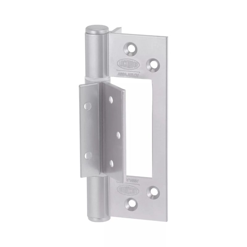 Lockwood Ah130 Series Fast Fix Aluminium Hinge - Fast Fix / Clear Anodised Aluminium, Roofing Sheets - Construction Supplies Australia