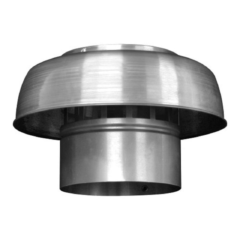 Ventilation Roof Cowl Mushroom Alum With Mesh - 100mm, Accessories & Job Essentials - Construction Supplies Australia