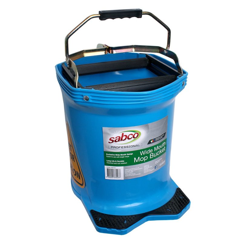 Mop Bucket Wide Mouth Blue 16l, Roofing Sheets - Construction Supplies Australia