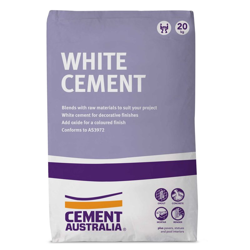 White Cement 20kg, Roofing Sheets - Construction Supplies Australia