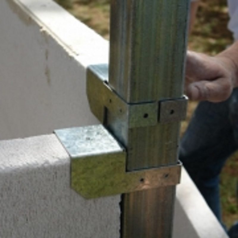 Hebel Power Fence Bracket Set, Roofing Sheets - Construction Supplies Australia
