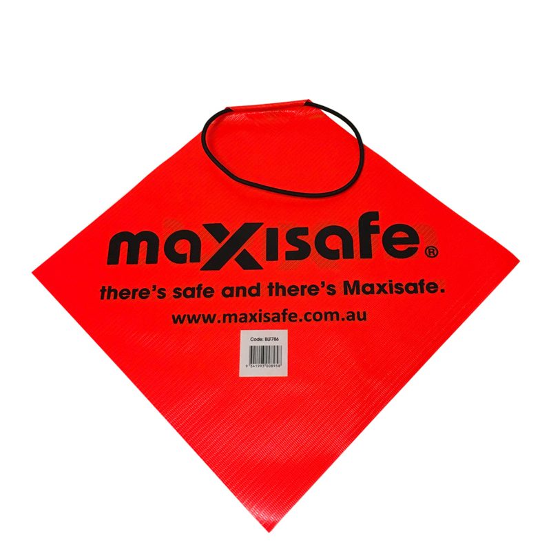 Long Load Flag Orange 300 X 300mm, Roofing Sheets - Construction Supplies Australia