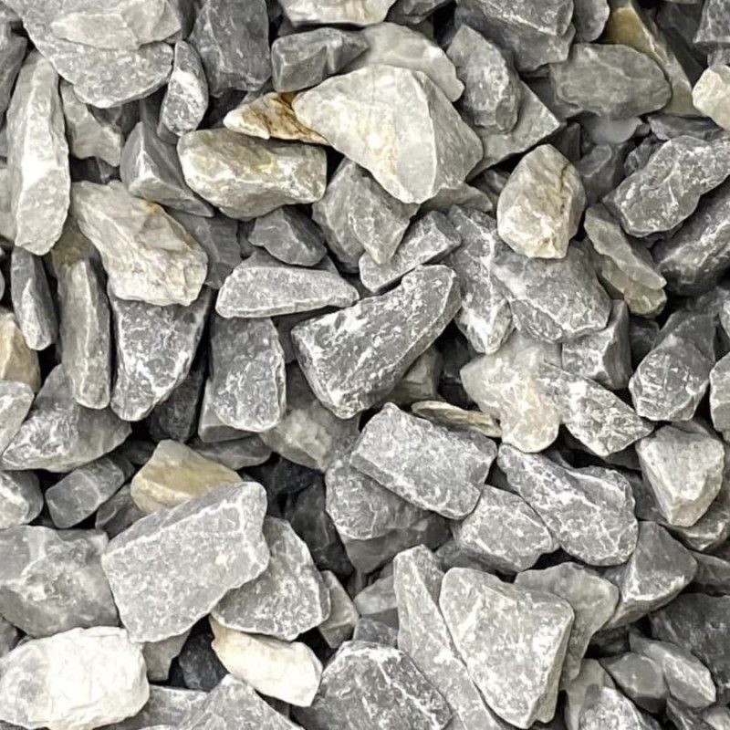 10-50mm Frost Grey Crushed Stone - Per M3, Roofing Sheets - Construction Supplies Australia