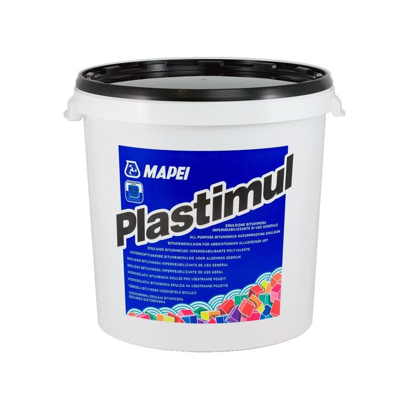 Mapei Plastimul Bitumen Waterproofing Emulsion 12kg, Roofing Sheets - Construction Supplies Australia