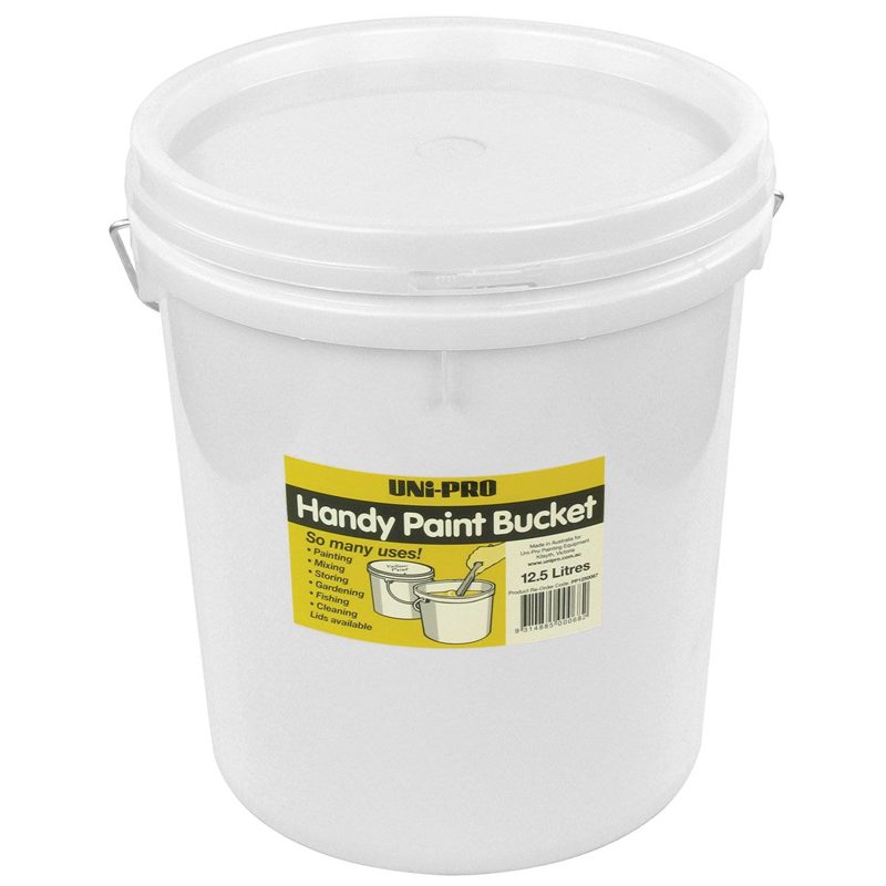 Uni-Pro Handy Paint Bucket 12.5l, Roofing Sheets - Construction Supplies Australia