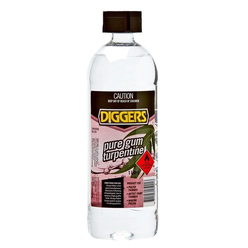 Diggers Turpentine Puregum 1lt, Roofing Sheets - Construction Supplies Australia