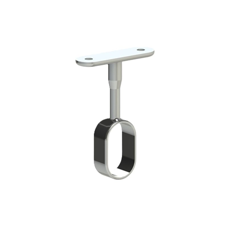 Tubing Centre Pillar Support Chrome 15 X 30mm, Roofing Sheets - Construction Supplies Australia