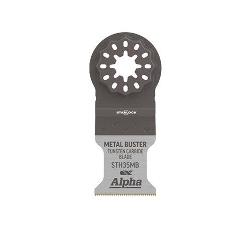 Alpha Starlock Metal Buster Tungsten Carbide Multi-Tool Blade - 35mm / 1 Pack, Roofing Sheets - Construction Supplies Australia