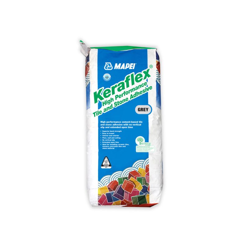Mapei Keraflex Stone & Stone Adhesive Grey - 20kg, Sealants & Adhesives - Construction Supplies Australia