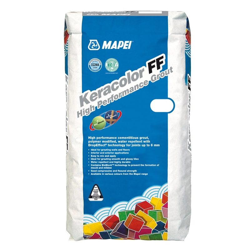 Mapei Keracolor Ff Cementitious Grout - Sand (133) - 2kg, Roofing Sheets - Construction Supplies Australia