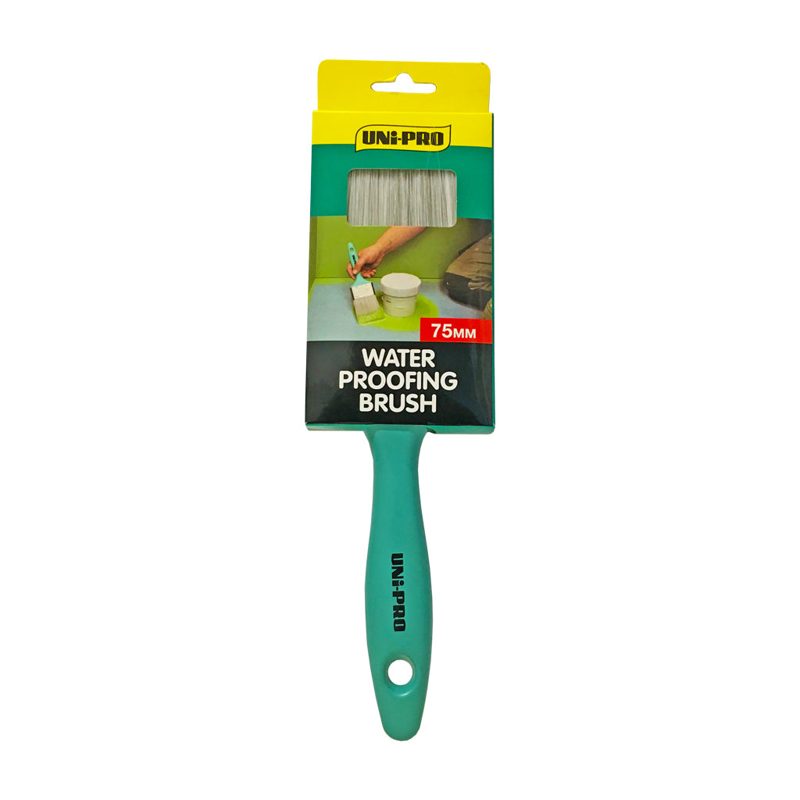 Uni-Pro Water Proofing Brush 75mm, Roofing Sheets - Construction Supplies Australia