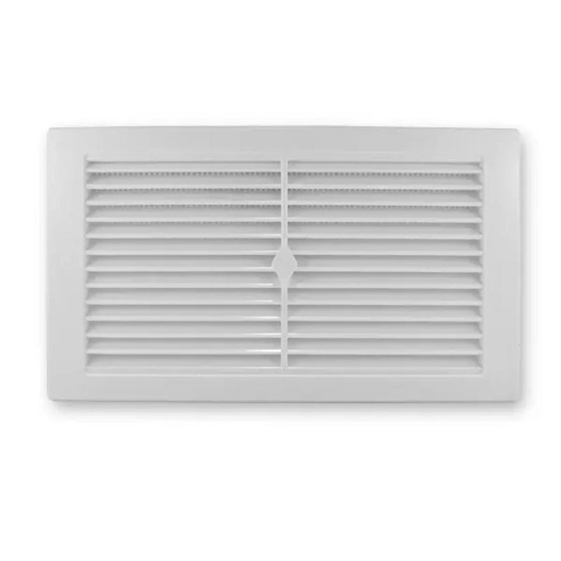 Vent Wall Plastic Snap In White 245 X 145mm, Roofing Sheets - Construction Supplies Australia