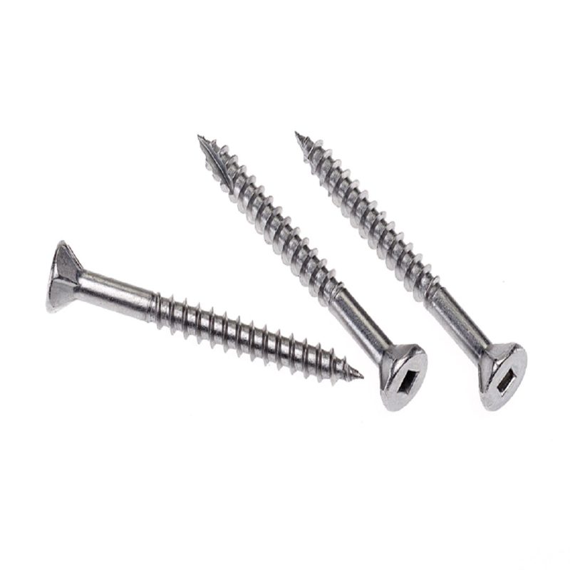 Countersunk Square Drive Decking Type 17 Self Drilling Screw 100 Pce - Class 4 / 9-9 x 53mm, Fasteners & Fixings - Construction Supplies Australia